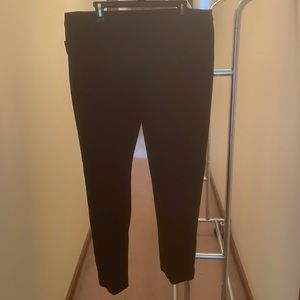 Black, twill, Christopher & Banks 16 short dress pants.  Worn once.